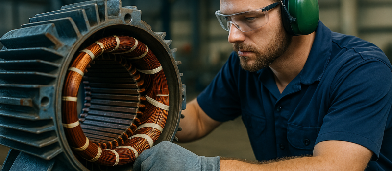 Ремонт электродвигателей
