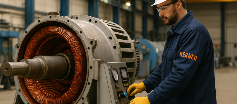 Ремонт генераторов синхронных машин